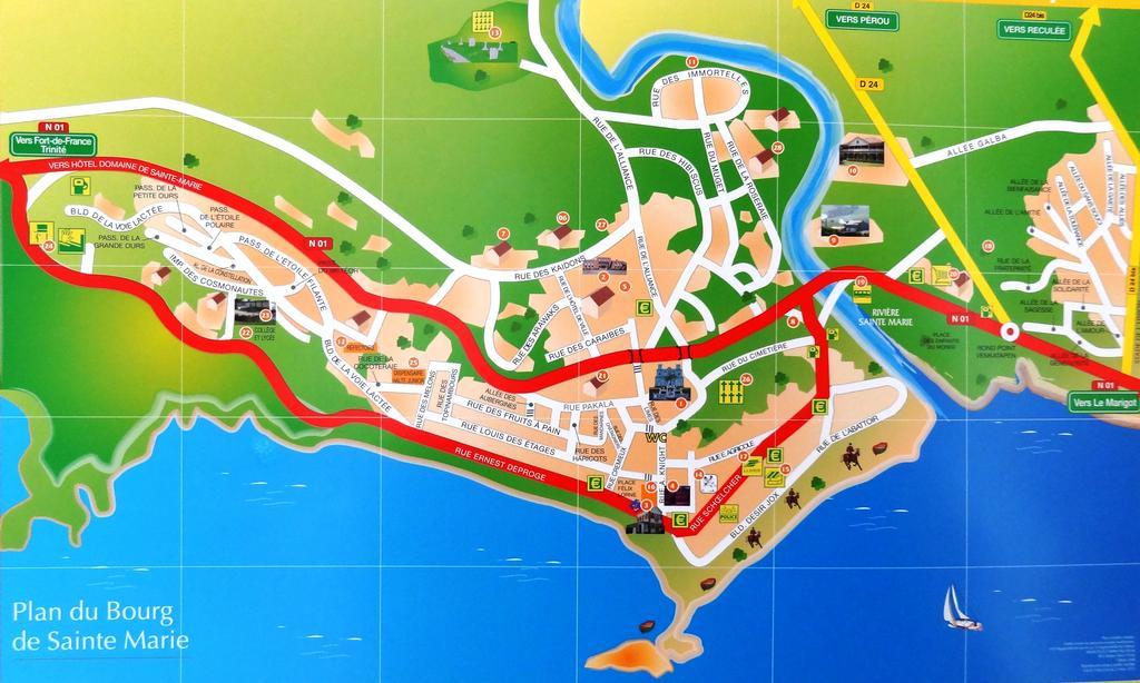 Hostel Des 3 Sources 圣玛丽 外观 照片